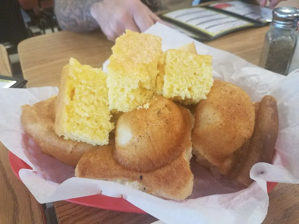 Bowl of Pintos & Cornbread